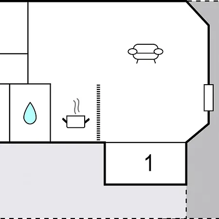Tatil Evi Cozy In With Kitchen Nordenbro Vesteregn